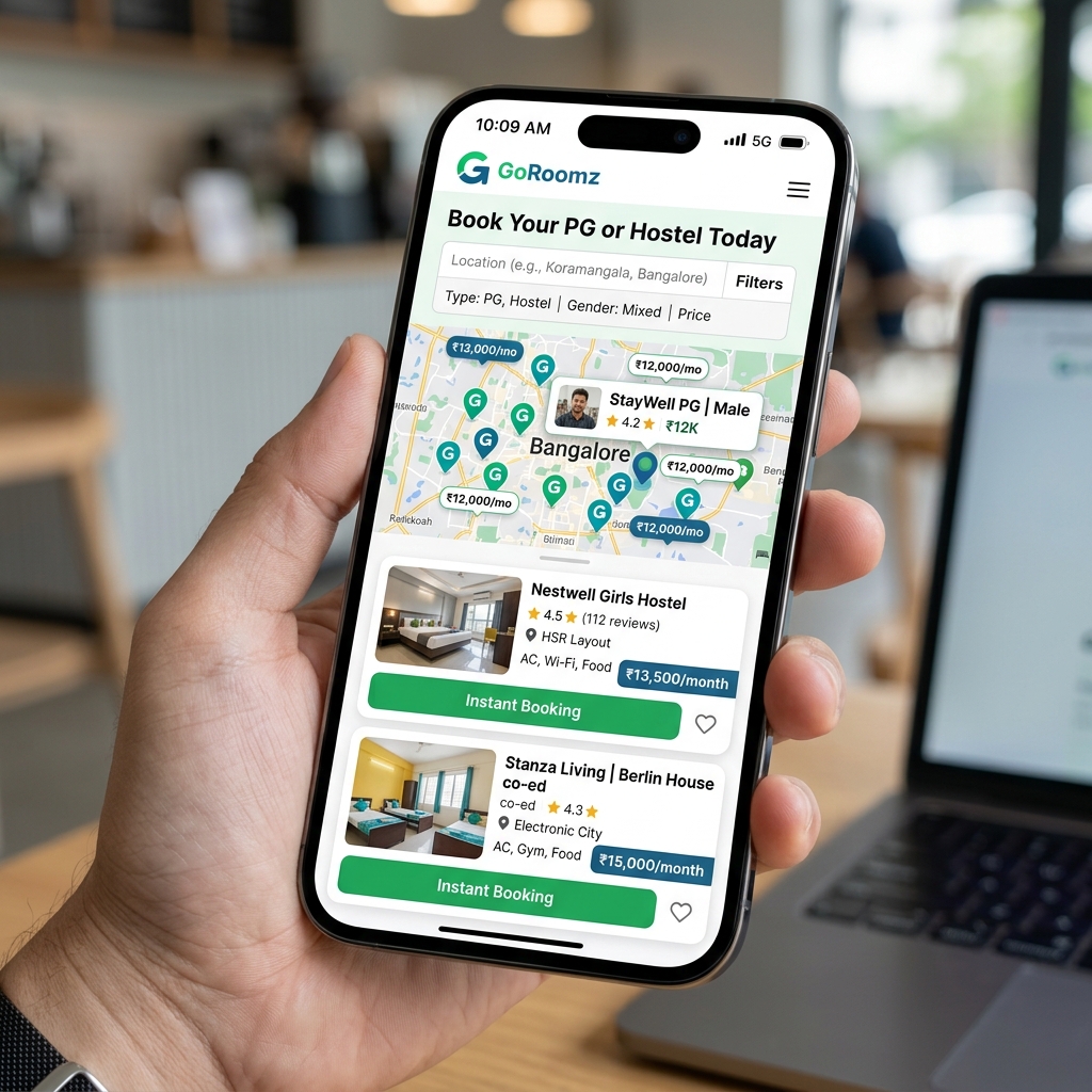GoRoomz Accommodation Booking Portal